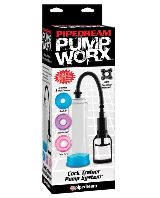 Pump Worx Cock Trainer Pumpensystem mit 3 TPR-Hüllen