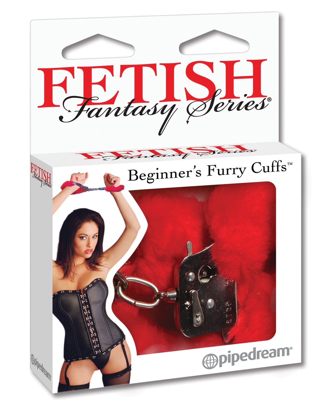 Fetish Fantasy Series Furry Cuffs für Anfänger - Rot