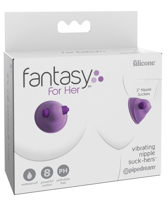 Fantasy For Her Vibrating Nipple Suck-Hers