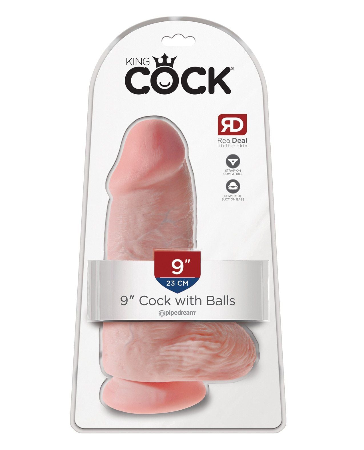 King Cock 9" Chubby - Flesh