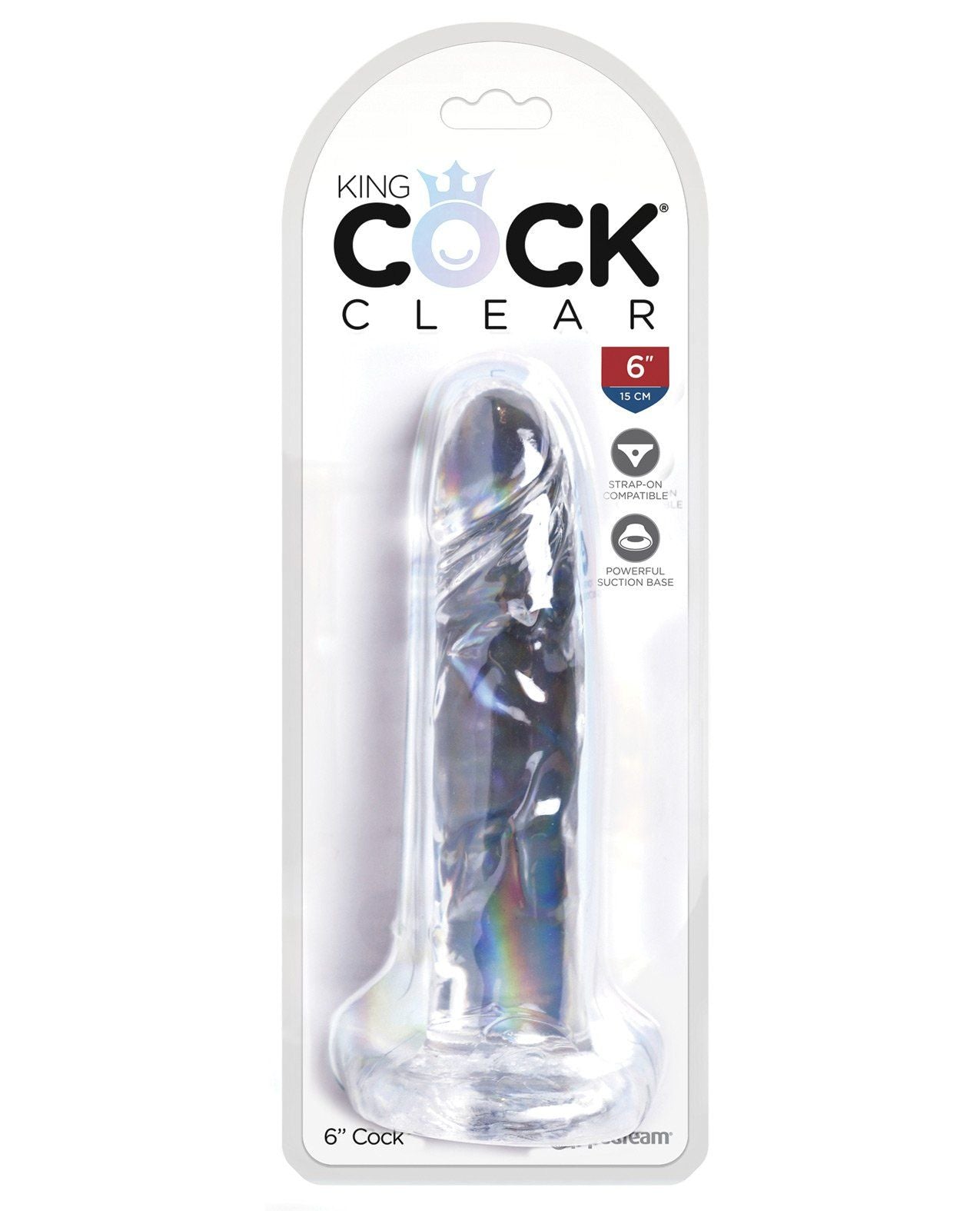 Cock King Cock Clear 6"