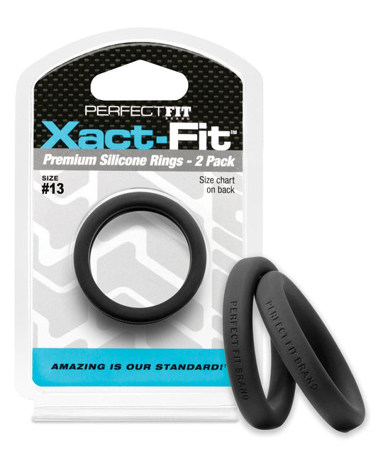 Perfect Fit Xact Fit #13 - Noir Lot de 2