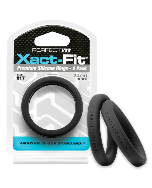 Perfect Fit Xact Fit #17 - Noir Lot de 2