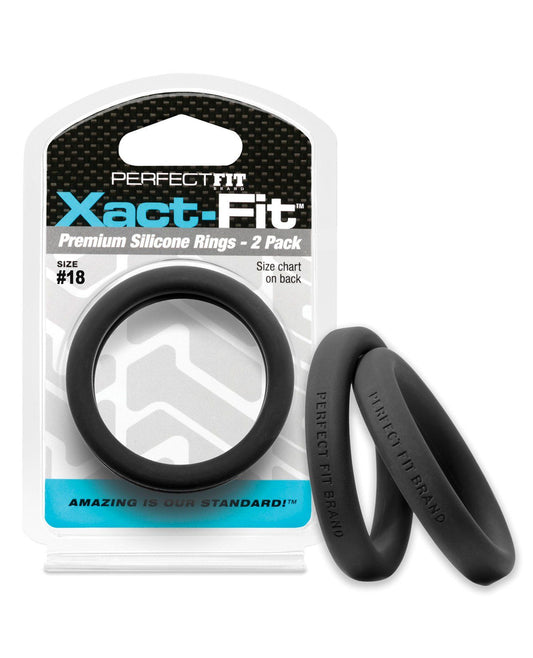 Perfect Fit Xact Fit #18 - Noir Lot de 2