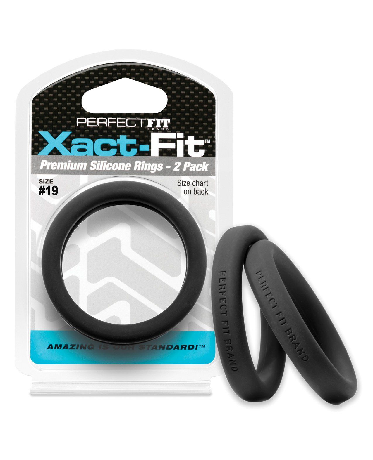 Perfect Fit Xact Fit #19 - Noir Lot de 2