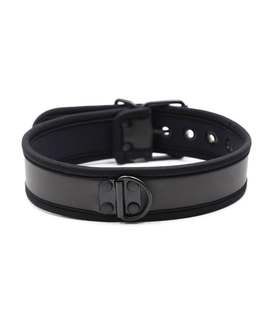 Plesur Neopren-Welpenhalsband - Schwarz