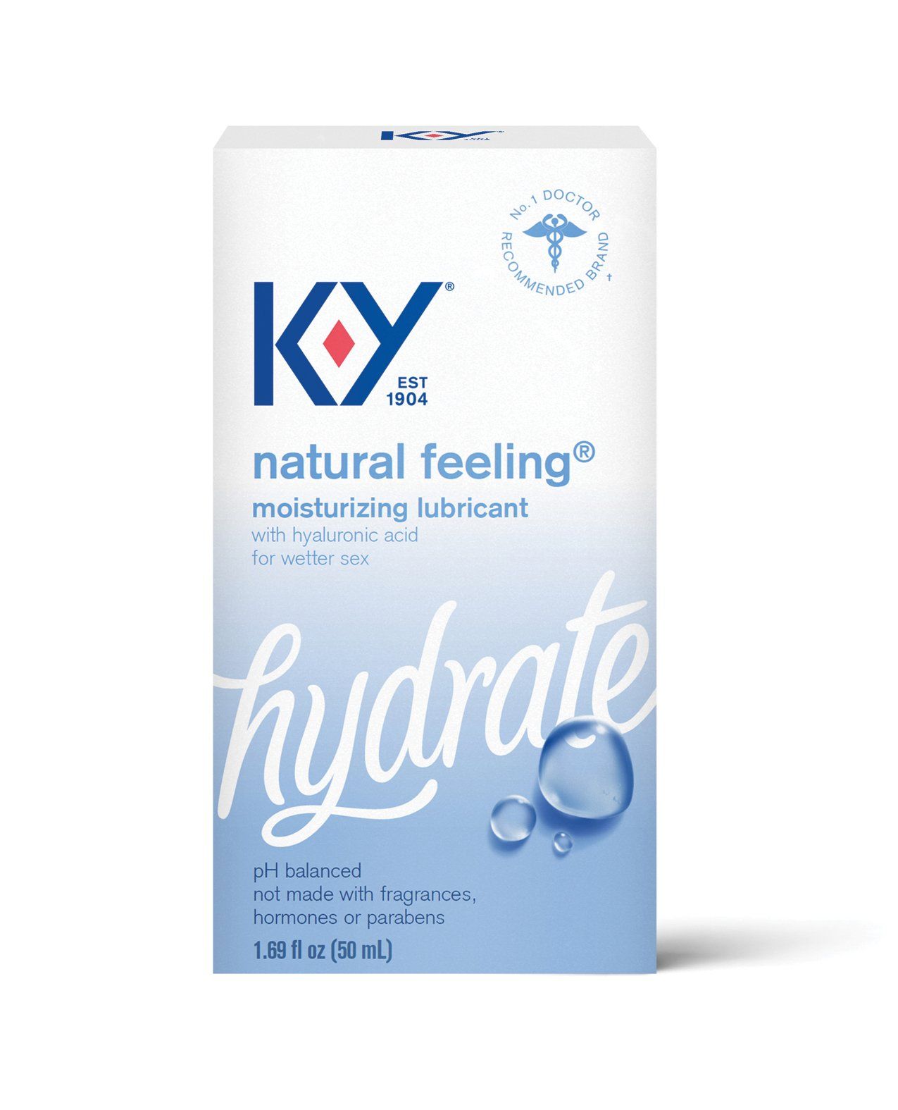 KY Natural Feeling avec acide hyaluronique - 1,69 oz