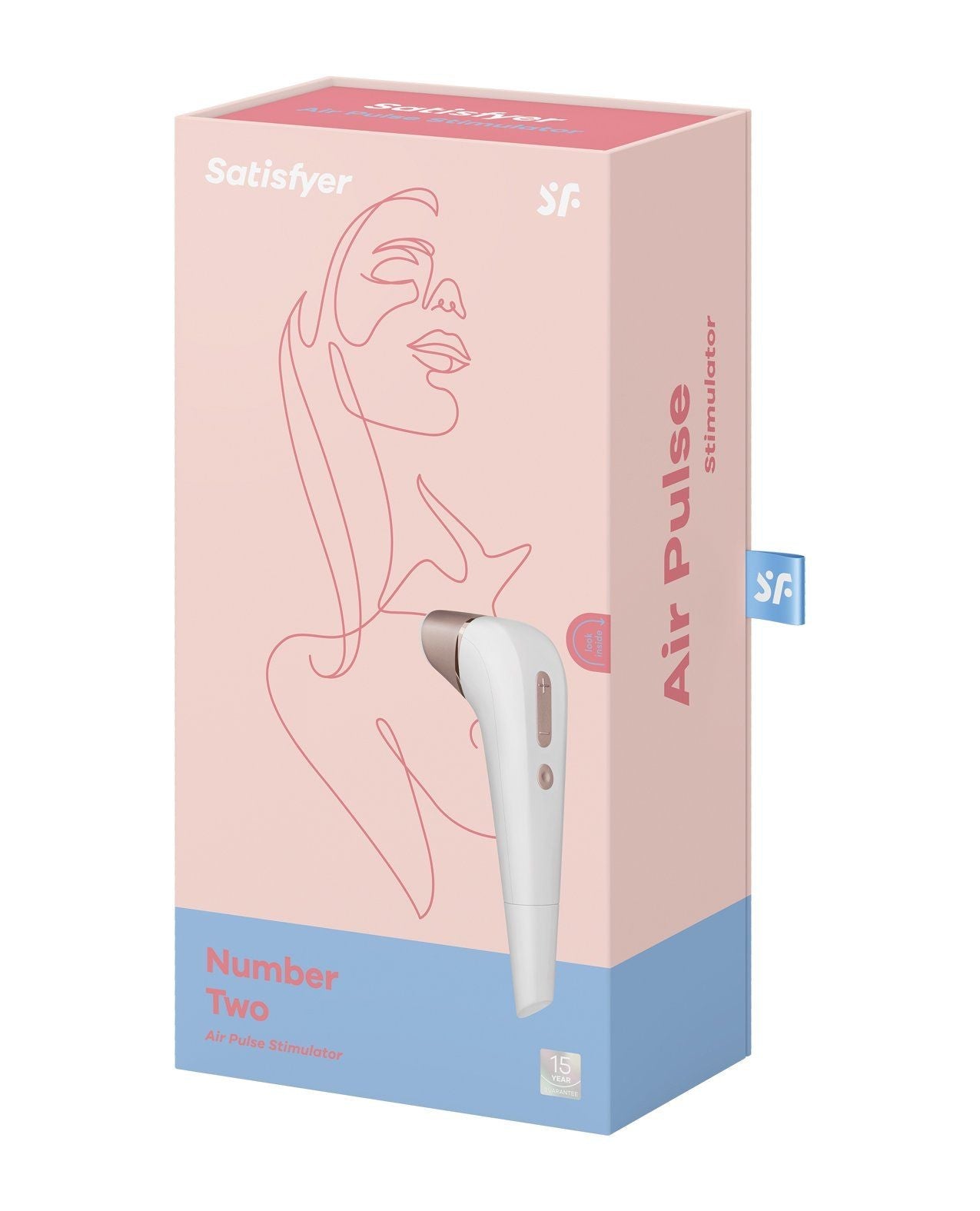 Vibromasseur à ondes de pression Satisfyer 2 NG - Blanc