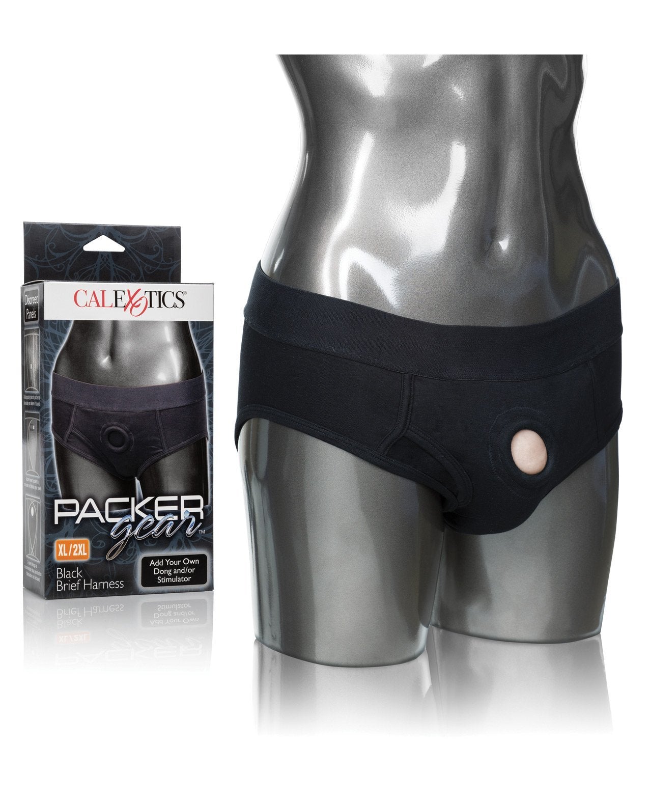 Packer Gear Brief Harness XL/2XL - Schwarz