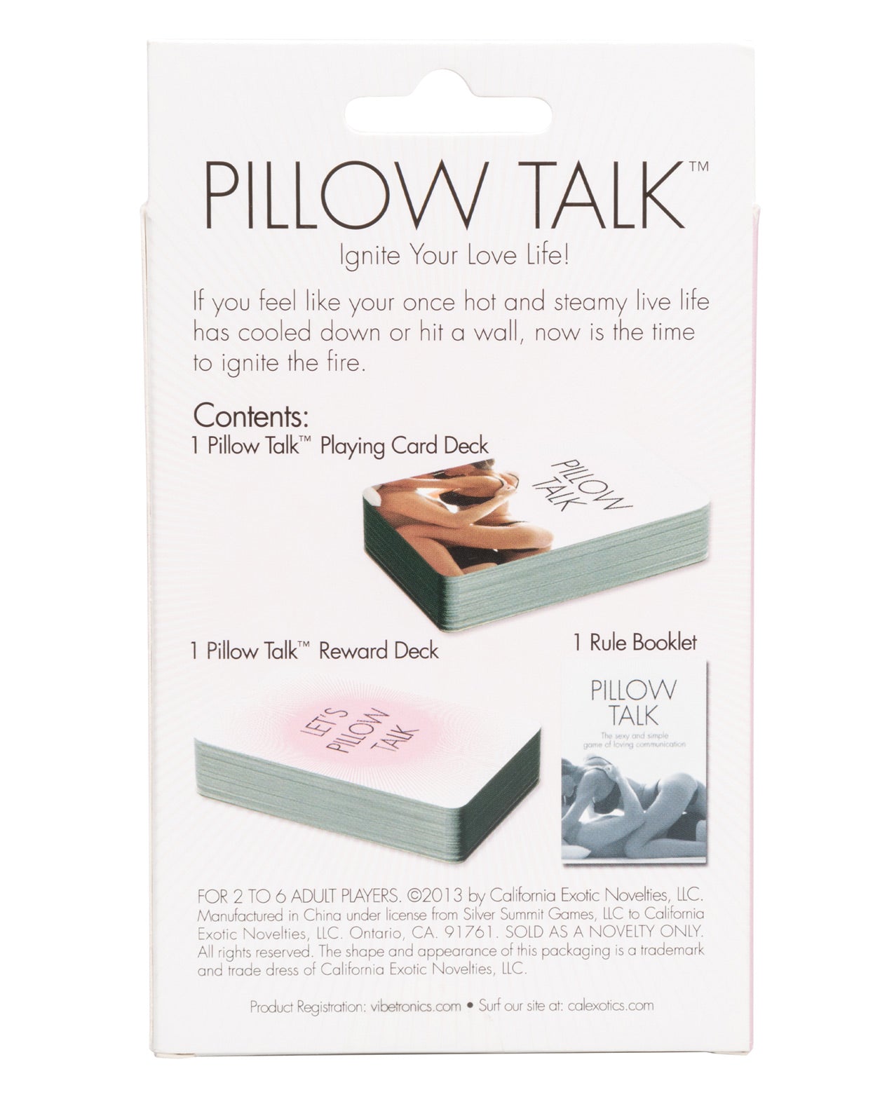 Jeu de cartes Pillow Talk