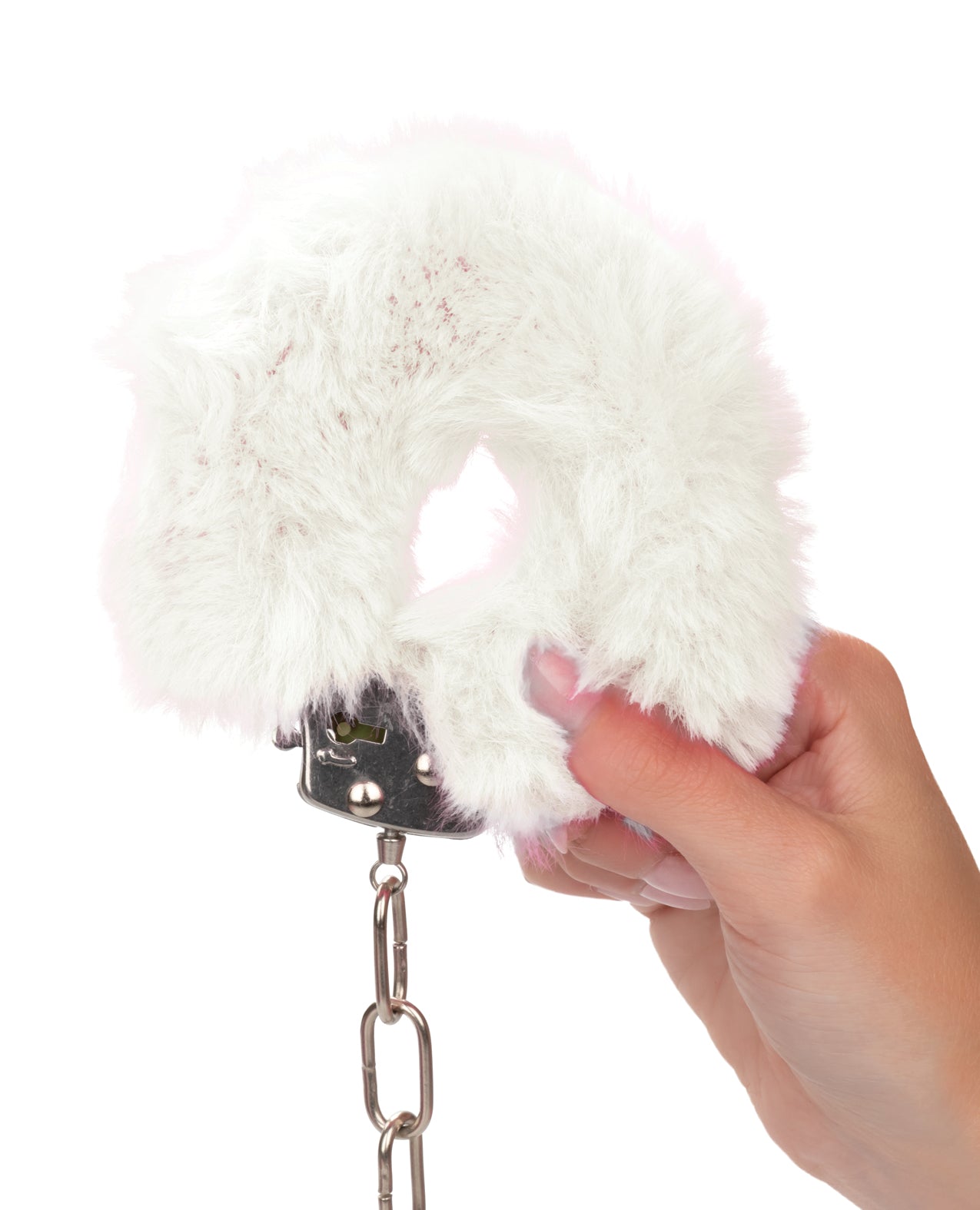 Ultra Fluffy Furry Cuffs - White