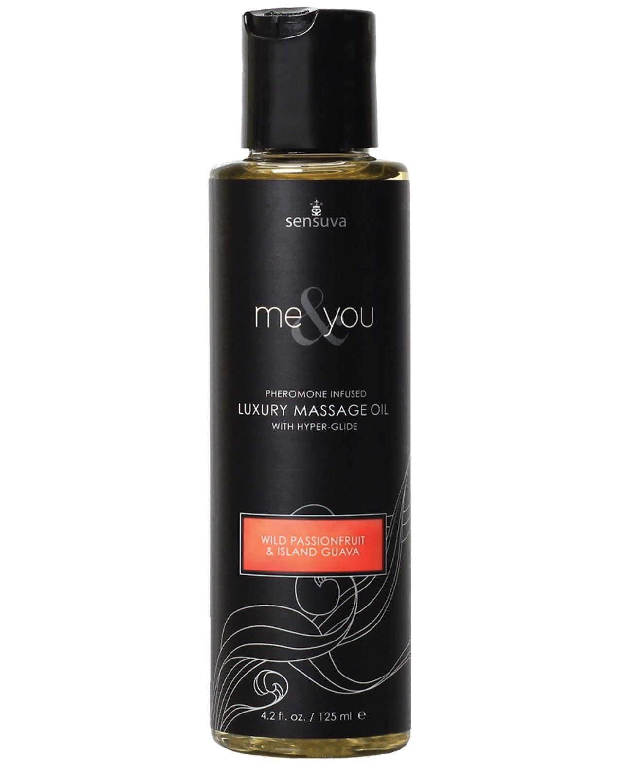 Sensuva Me & You Massage Oil - 4.2 oz Passion Fruit Guava