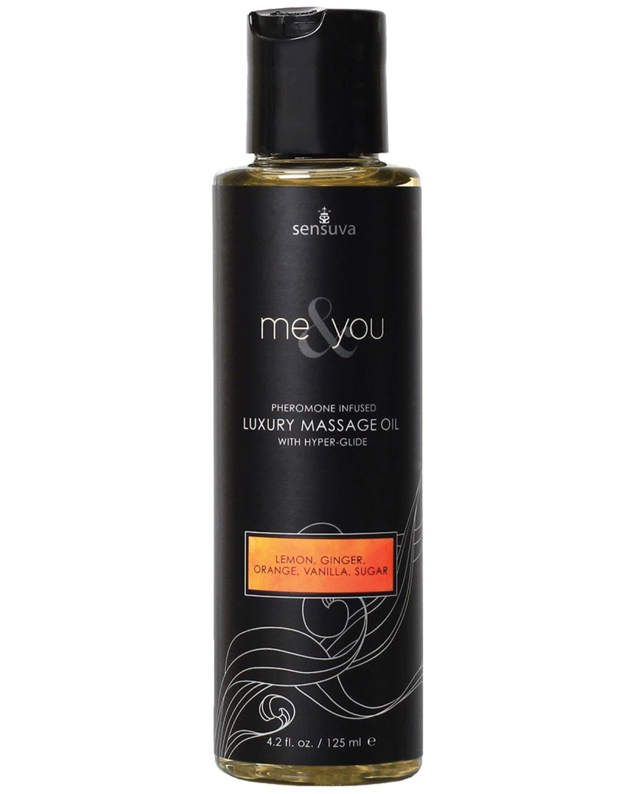 Sensuva Me &amp; You Massageöl - 4,2 oz Zucker &amp; Zitrus