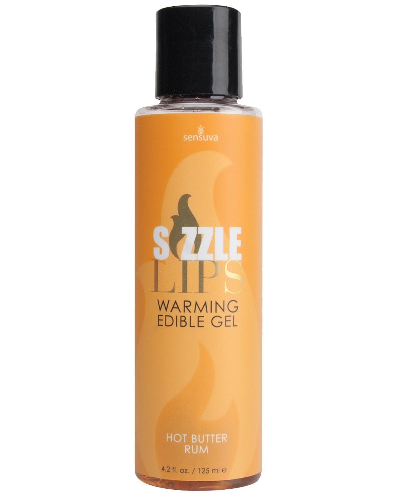 Sizzle Lips Warming Gel - 4.2 oz Bottle Butter Rum