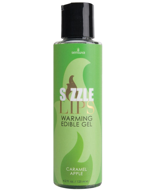 Sizzle Lips Warming Gel - 4,2 oz Flasche Karamellapfel