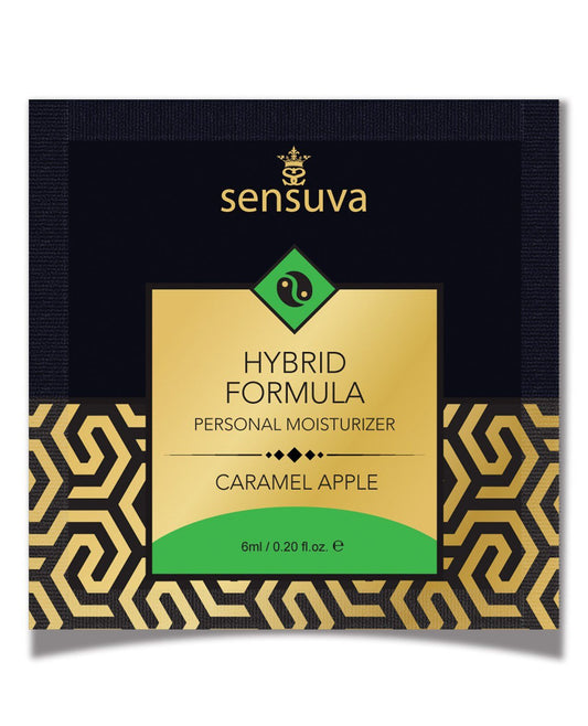 Sensuva Hybrid Personal Moisturizer Einzelgebrauchspaket - 6 ml Karamellapfel