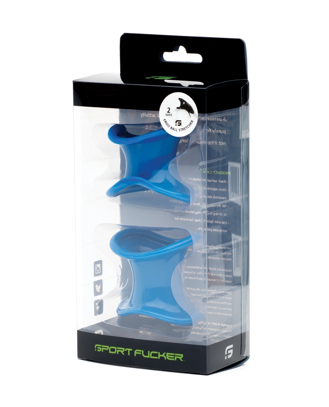 Sport Fucker Ergonomic Ball Stretcher Kit - Blue