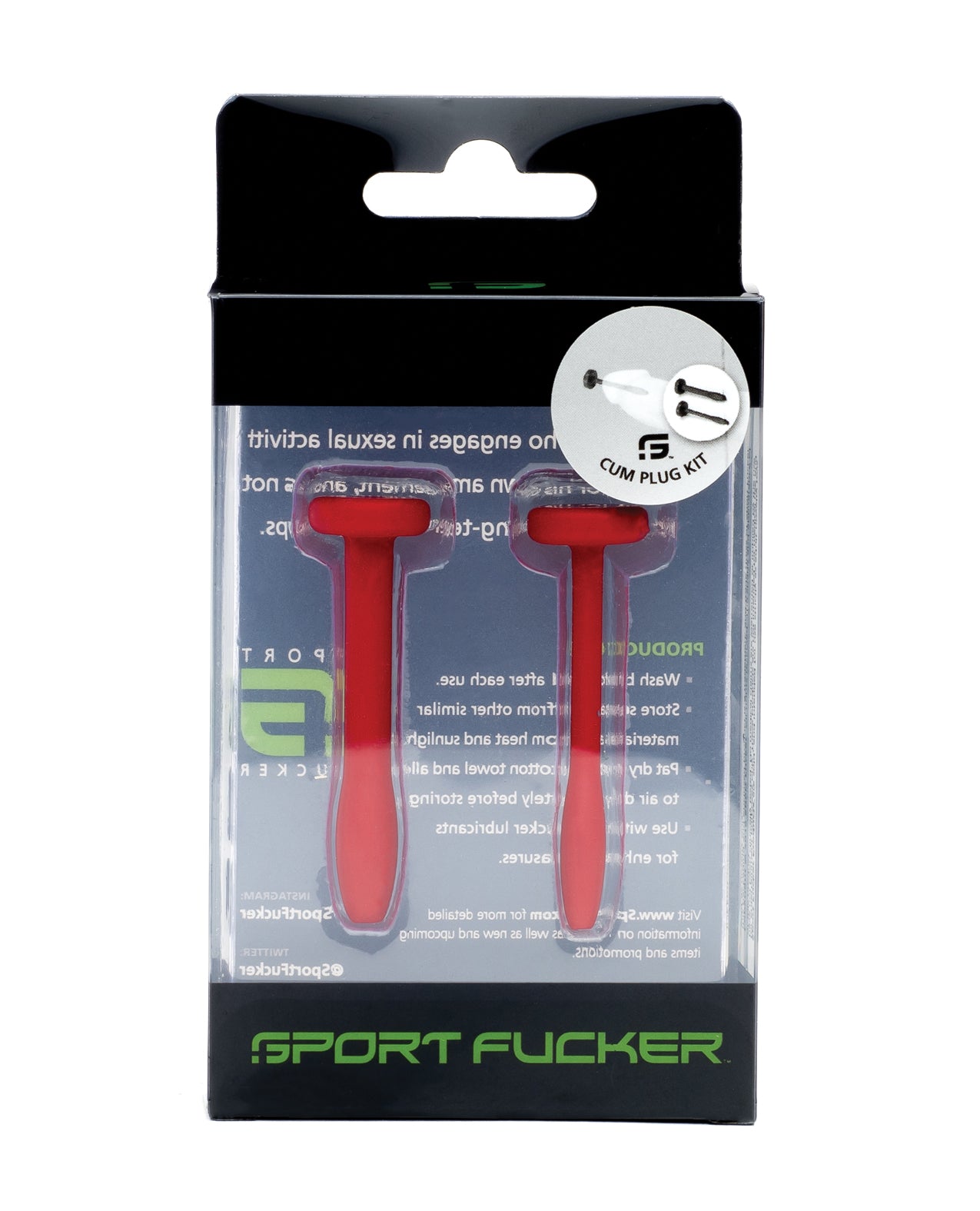 Sport Fucker Cum Plug Kit - Rot