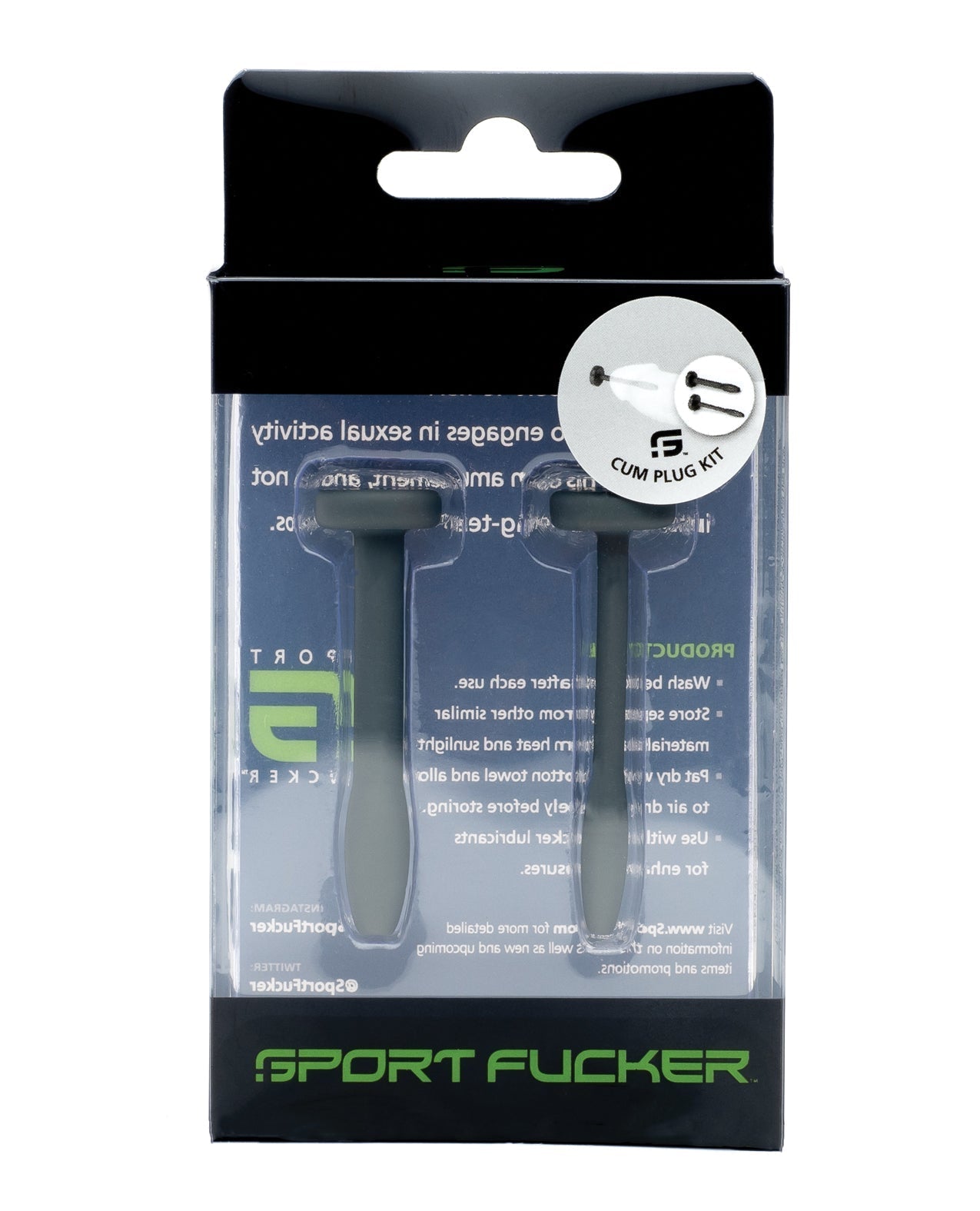 Kit de plug anal Sport Fucker - Métal