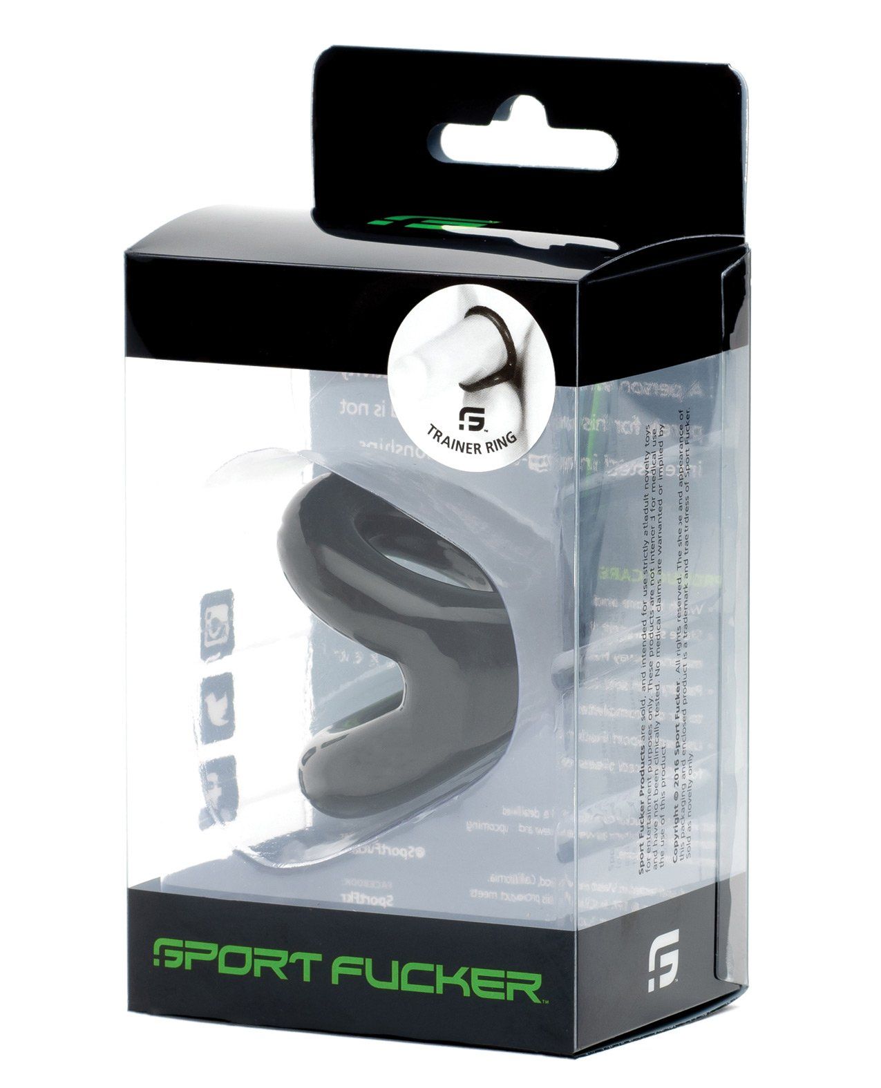 Sport Fucker Trainer Ring - Schwarz