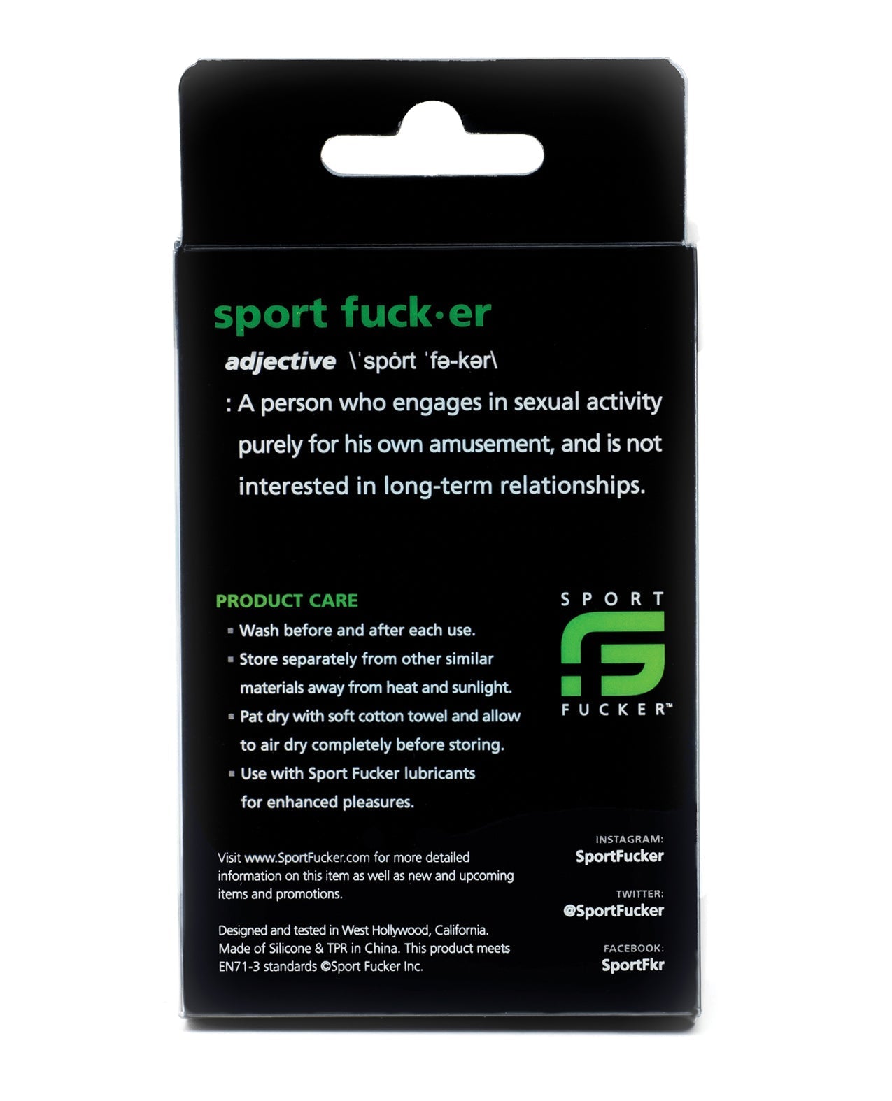 Sport Fucker Energiering - Transparent