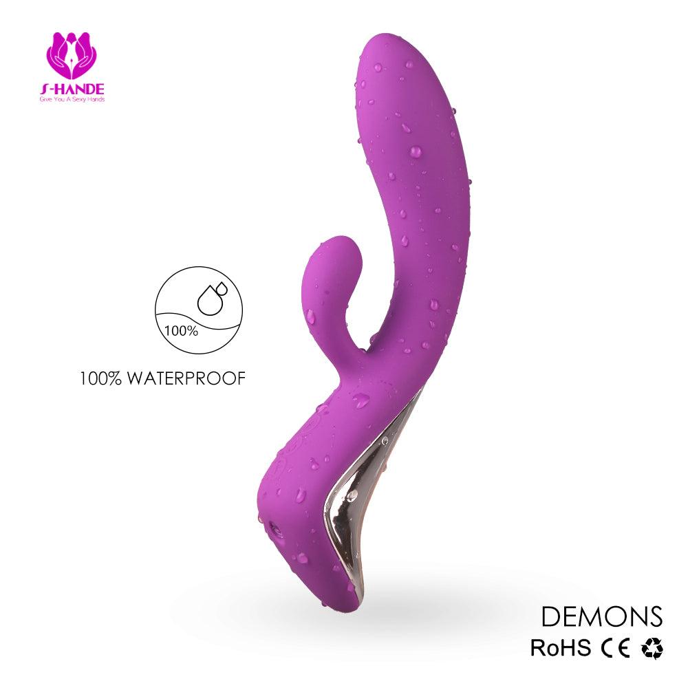Demons - Curved Silicone G Spot Vibrator G-bliss O-maker