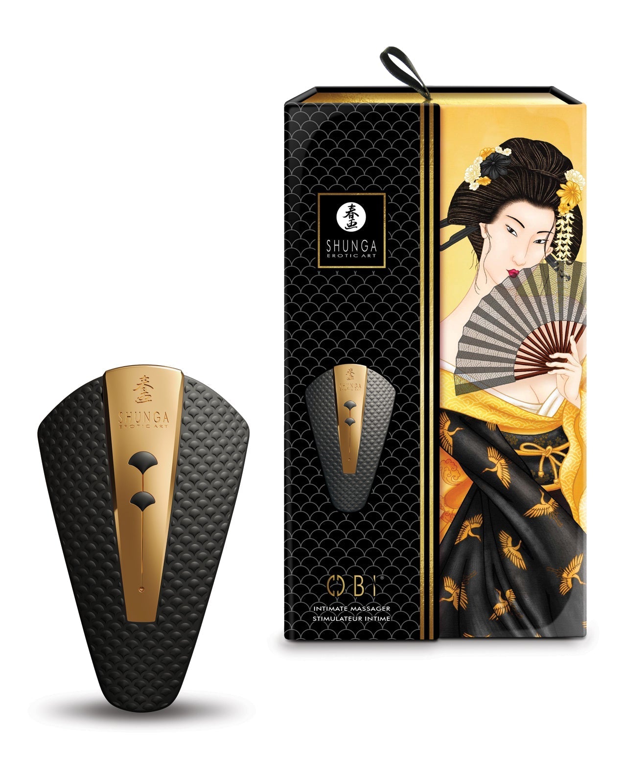 Shunga Obi Intimmassagegerät - Schwarz