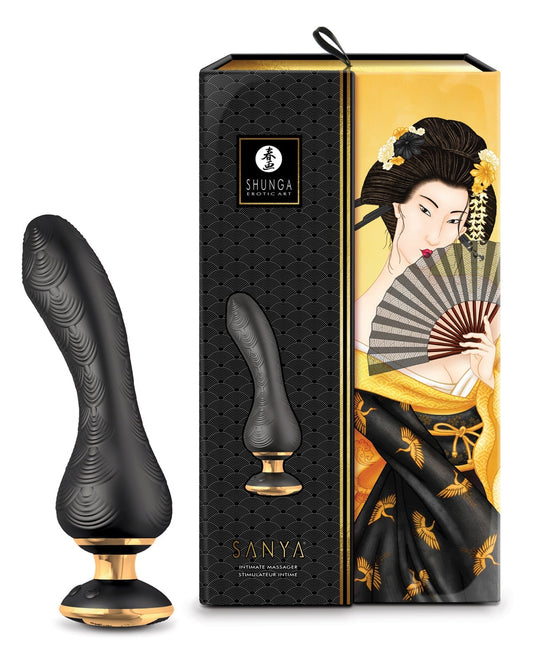 Shunga Sanya Intimate Massager - Black