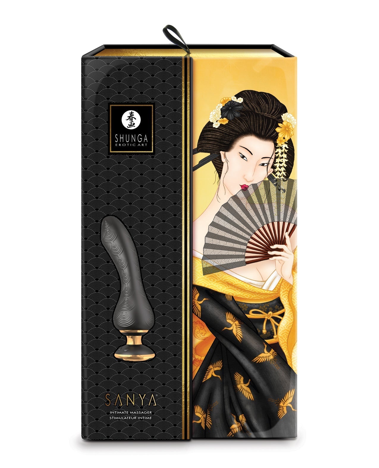 Shunga Sanya Intimate Massager - Black