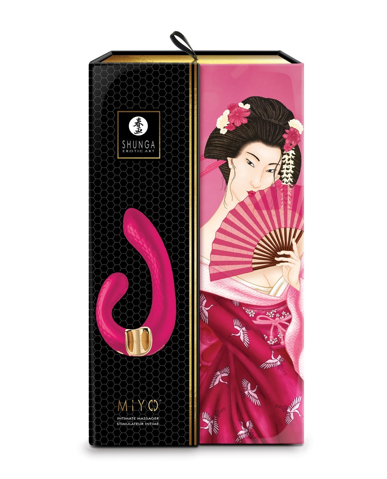 Shunga Miyo Intimmassagegerät – Himbeere