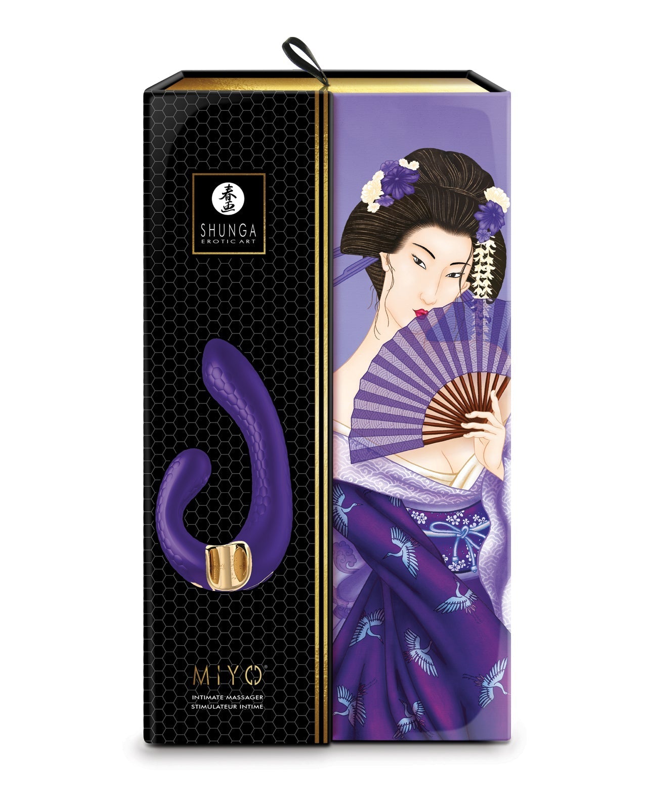 Shunga Miyo Intimate Massager - Purple