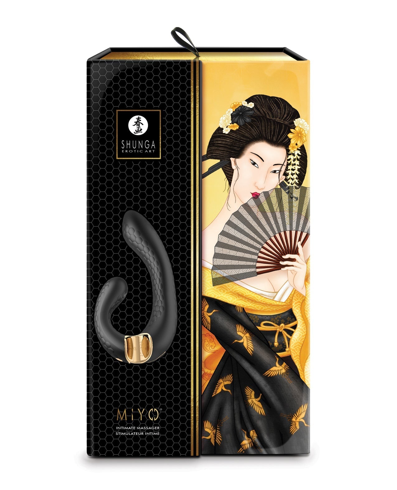 Shunga Miyo Intimate Massager - Black