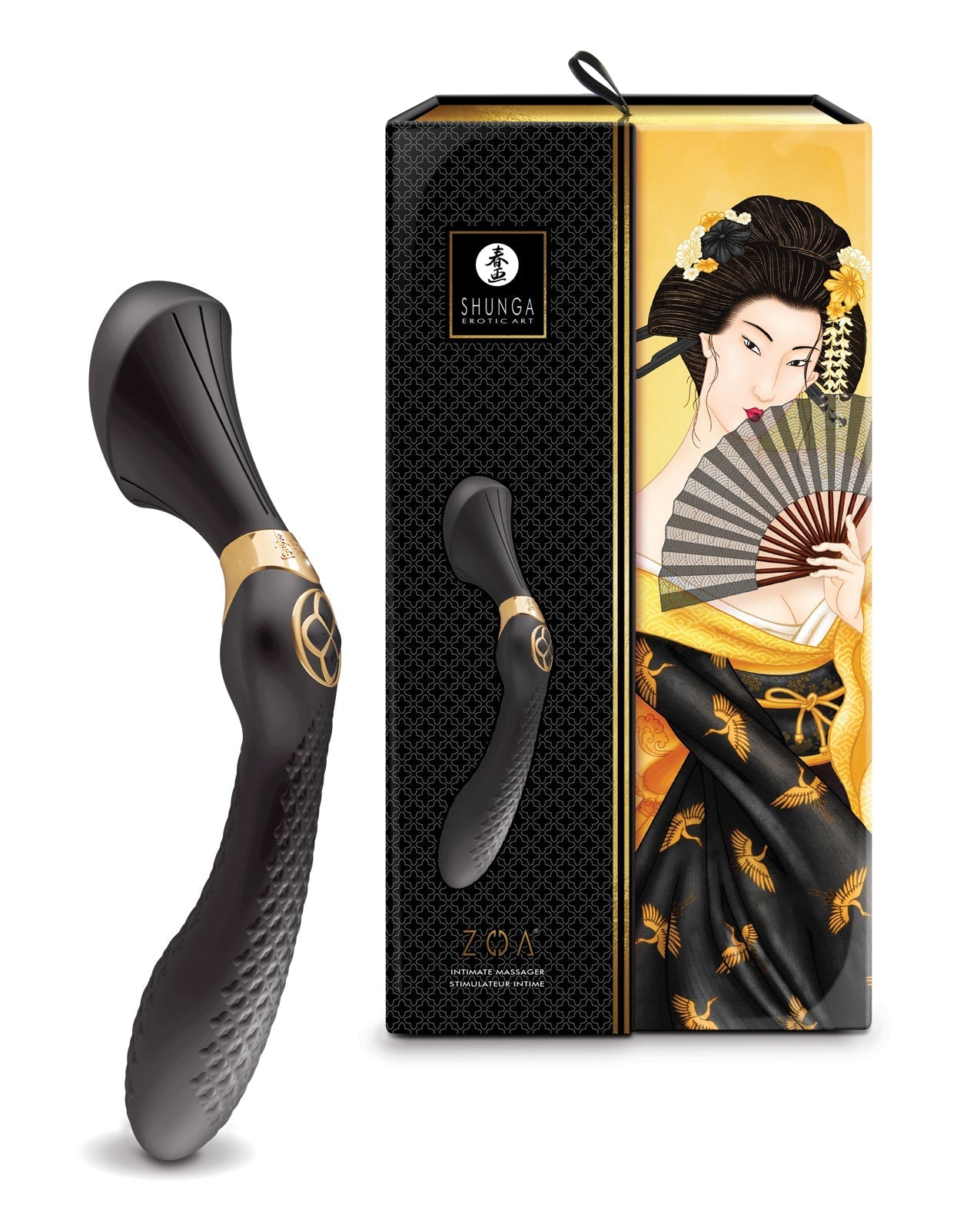 Shunga Zoa Intimmassagegerät - Schwarz