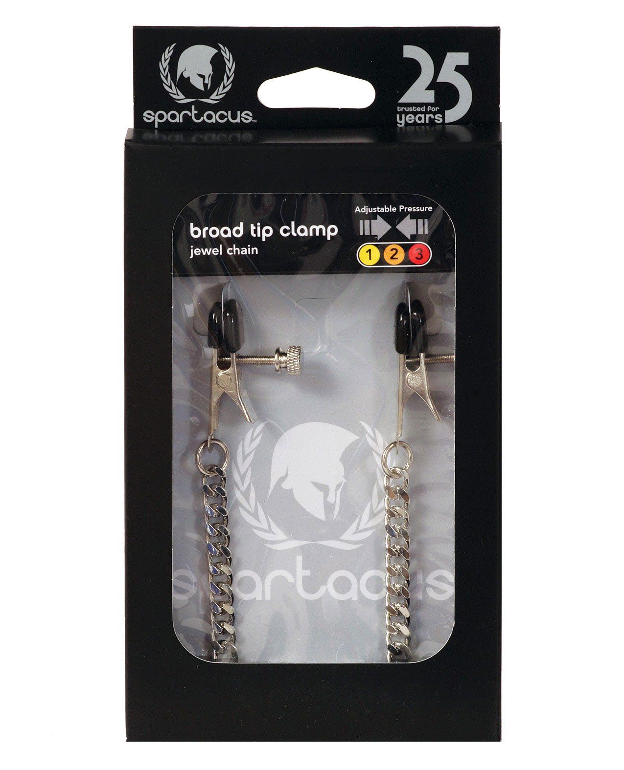 Spartacus Adjustable Broad Tip Clamps - Jewel Chain