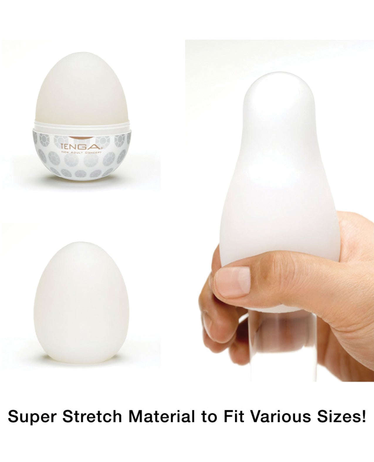 Tenga Hard Gel Egg - Crater