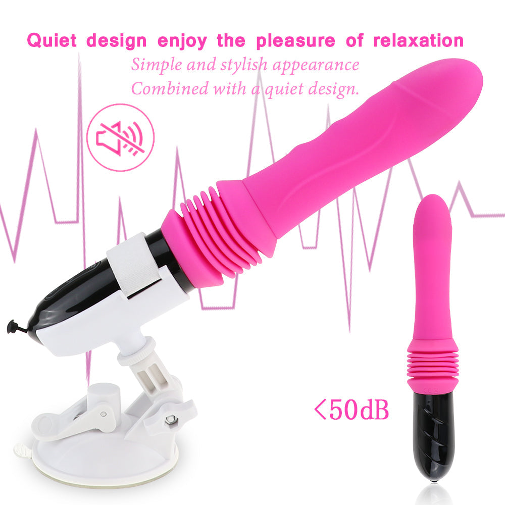 LUSTY AGE Automatic Female Stretching Sex Machine Vibrator G-bliss O-maker Toy