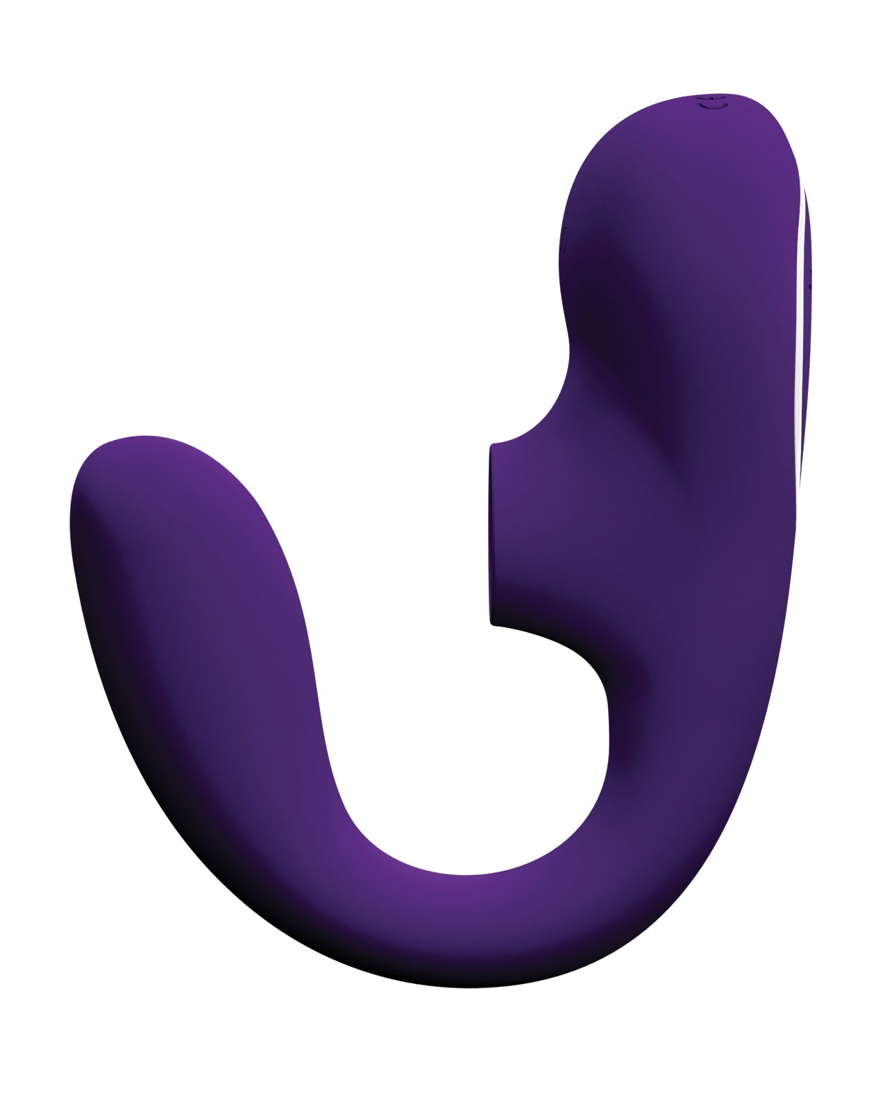 Vibromasseur sonique double rechargeable VeDO Suki Plus - Violet foncé