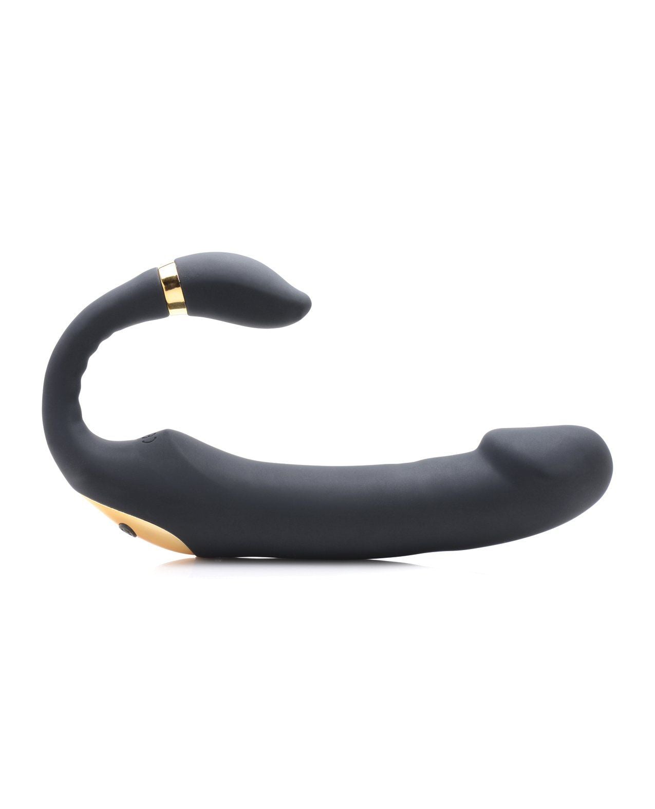 Inmi 10x Pleasure Pose Come Hither Vibe avec stimulateur de clitoris articulé - Noir