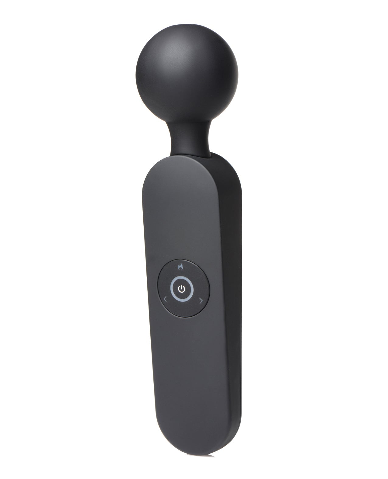 Master Series Thunder Wand 72X Silicone Heating Wand Massager - Black