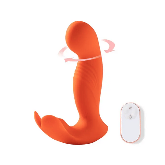 CRAVE 3 G-Spot Vibrator with Rotating Massage Head & Clit Tickler G-bliss O-maker Toy