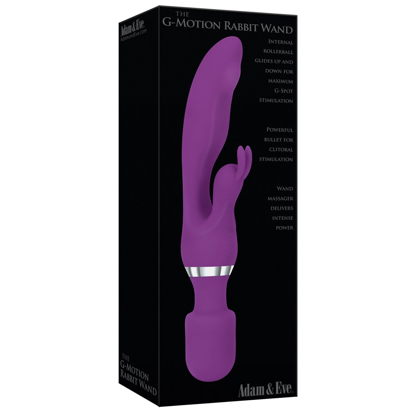 Adam & Eve Eve's The G Motion Rabbit Wand G-bliss O-maker - Purple