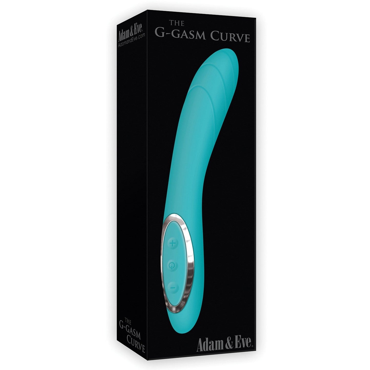 Adam & Eve G Gasm Curve Rechargeable Vibrator G-bliss O-maker - Teal