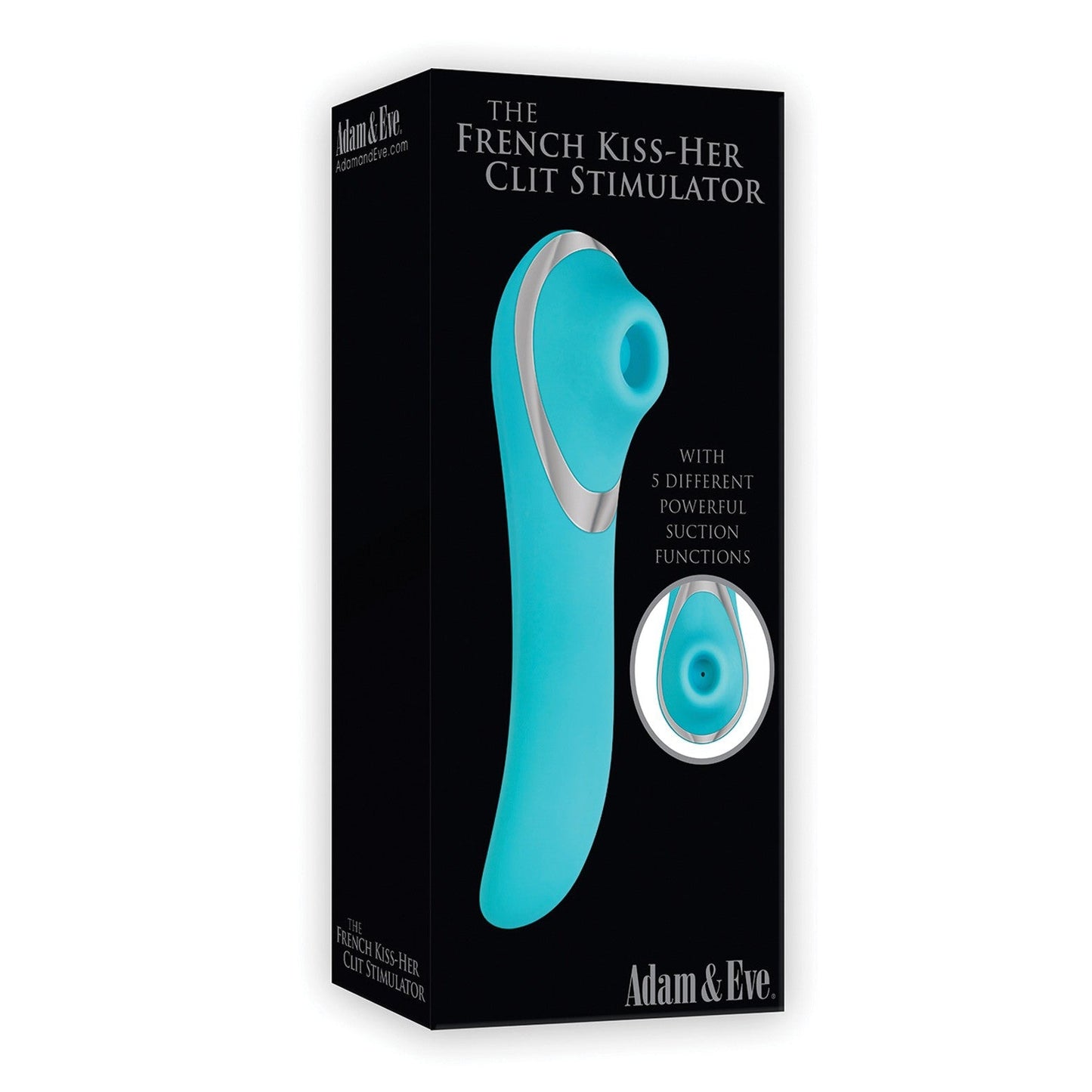 Adam & Eve French Kiss Her Clit Stimulator G-bliss O-maker - Teal