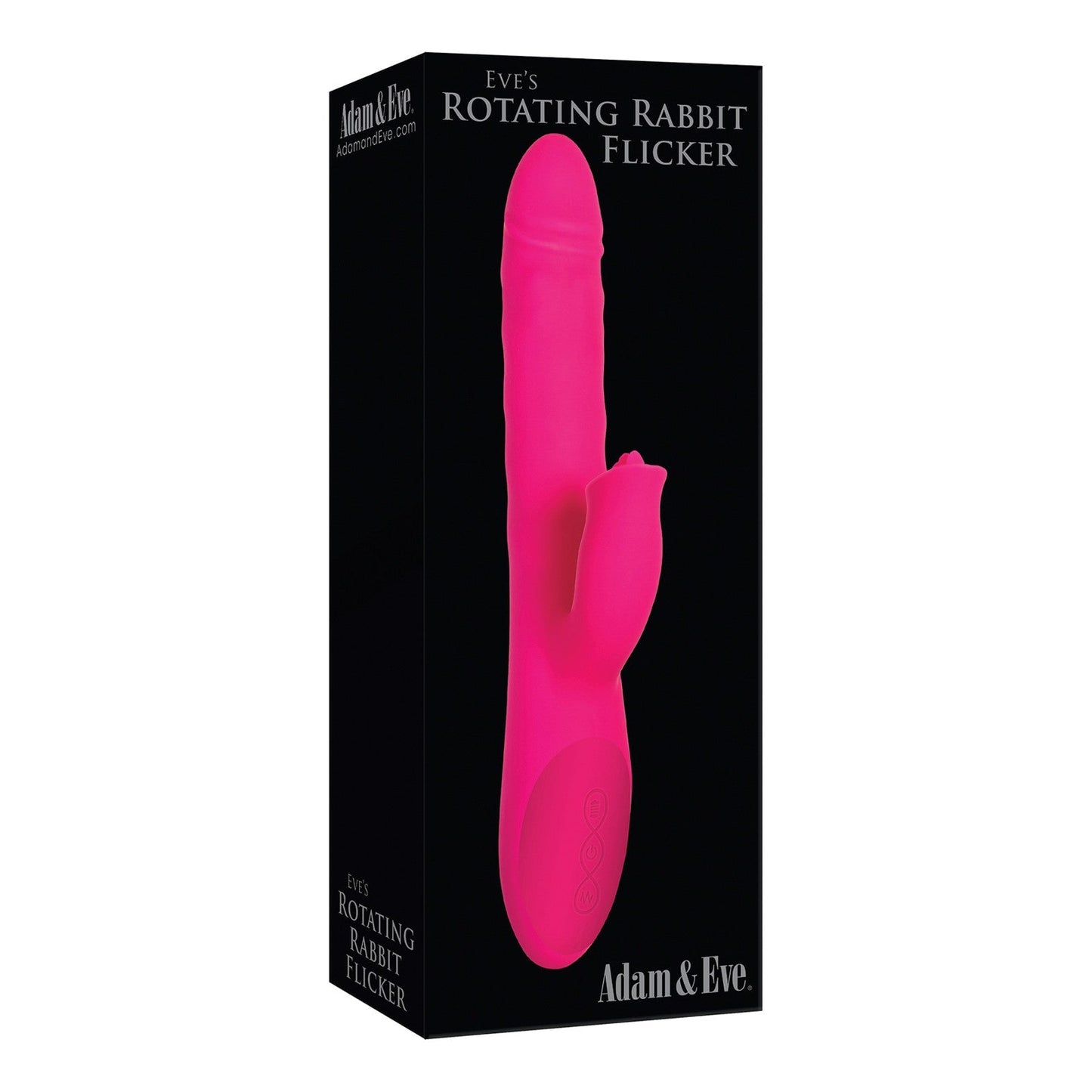 Adam & Eve Eve's Rotating Rabbit Flicker Dual Stim G-bliss O-maker - Pink