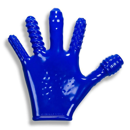 OxBalls Finger Fuck Glove Police Blue