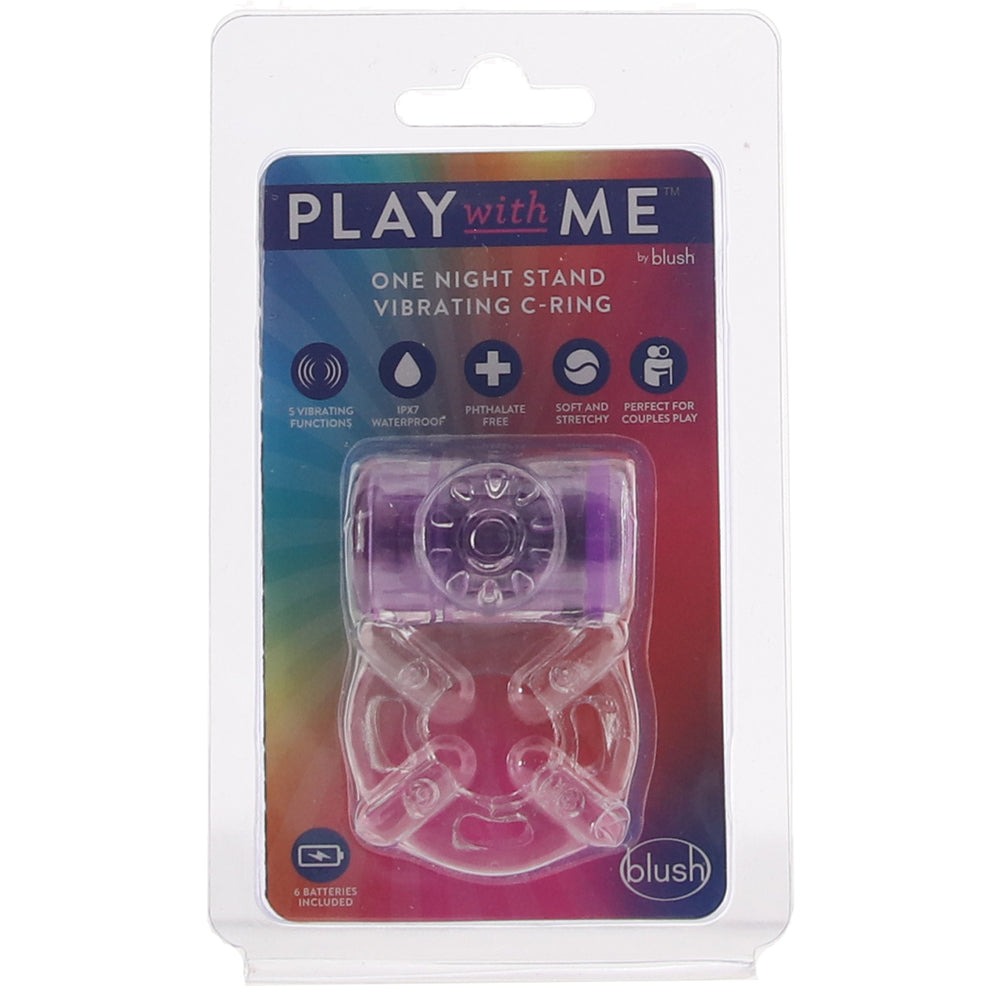 Play With Me One Night Stand Vibrating C-Ring