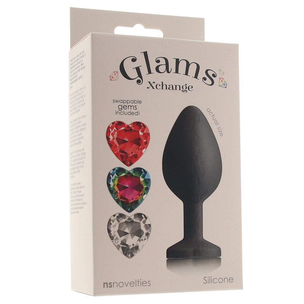 Glams Xchange Heart Gem Butt Plug