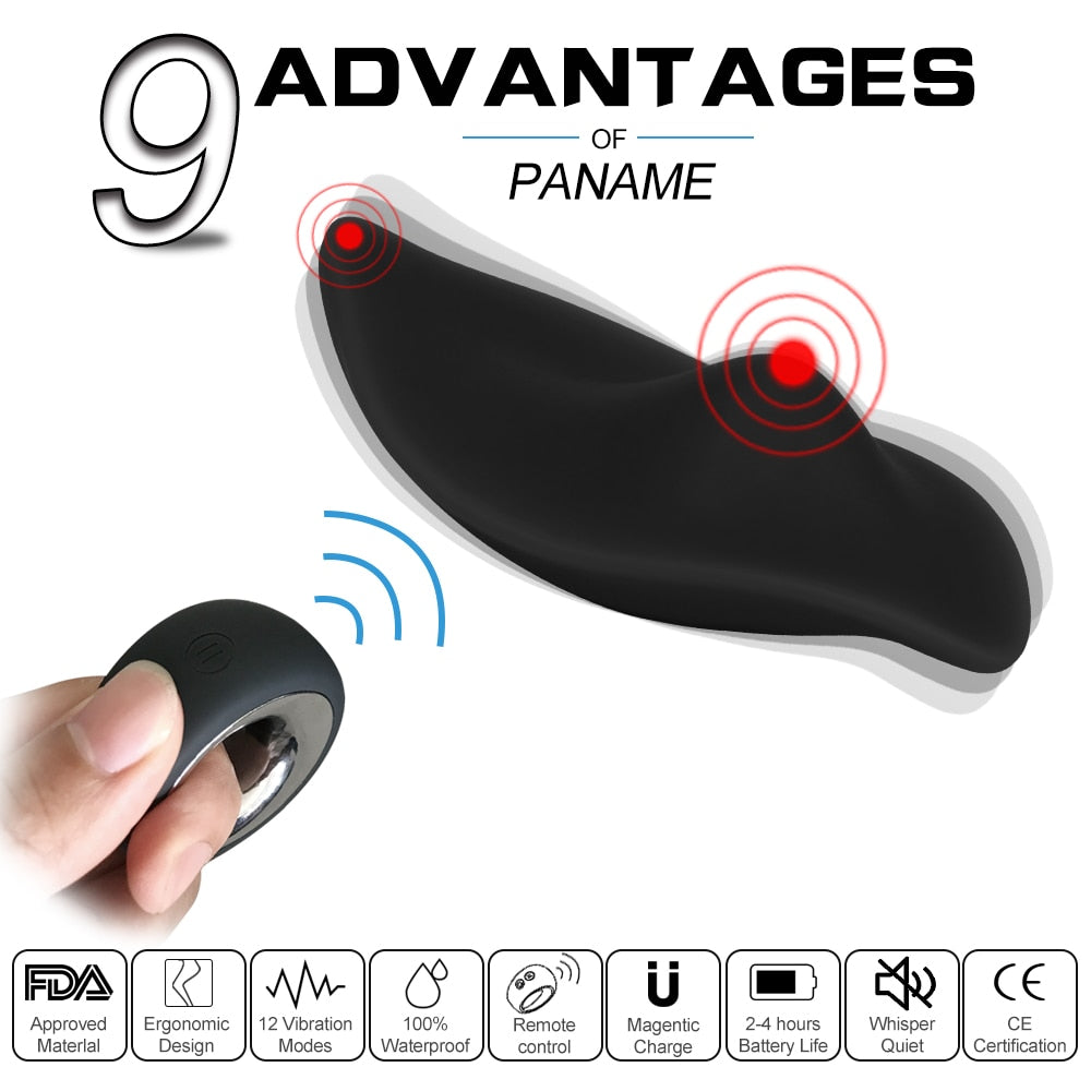 Wireless Remote Portable Panties Vibrator BKC Wireless Remote Portable Panties Vibrator BKC