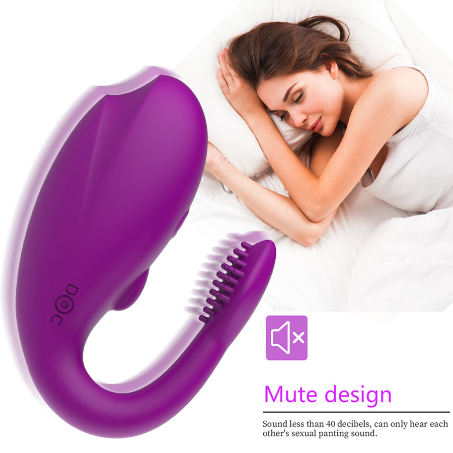 Wireless  Double Vibrators Sex Toy For Woman