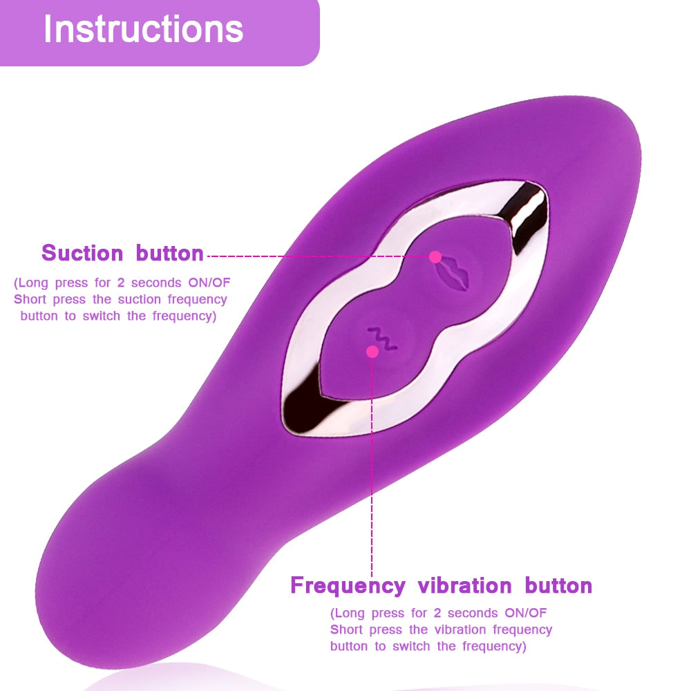 Clitoral Sucking G Spot Dildo Vibrator G-bliss O-maker Toy
